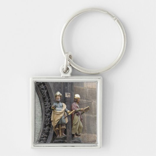 Astronomische Uhr oder Prag Orloj Schlüsselanhänger (Vorne)