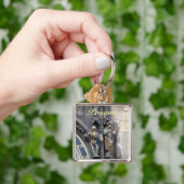 Astronomische Uhr oder Prag Orloj Schlüsselanhänger (Hand)