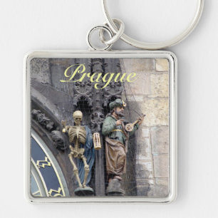 Astronomische Uhr oder Prag Orloj Schlüsselanhänger