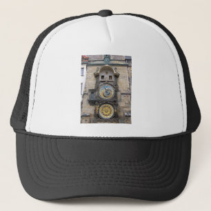 Astronomische Uhr oder Prag Orloj Truckerkappe