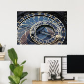 Astronomische Uhr Poster (Heimbüro)