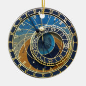 Astronomische Uhr - Prag Orloj Keramik Ornament (Vorne)