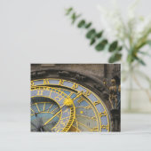 Astronomische Uhr Prag Postkarte (Stehend Vorderseite)