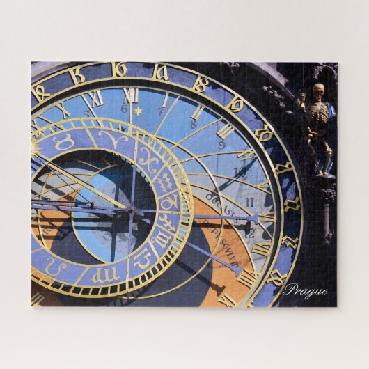 Astronomische Uhr, Prag, Tschechien (Architektur) Puzzle (Horizontal)