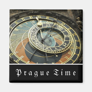Astronomische Uhr Prags Magnet