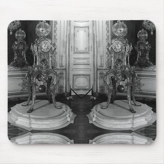 Astronomische Uhr Vintag Paris Palace Versailles Mousepad (Vorne)