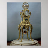 Astronomische Uhr von Jacques Caffi Poster (Vorne)