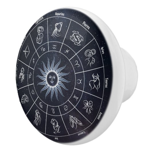 Astronomischer Kreis Keramikknauf (Rechts)