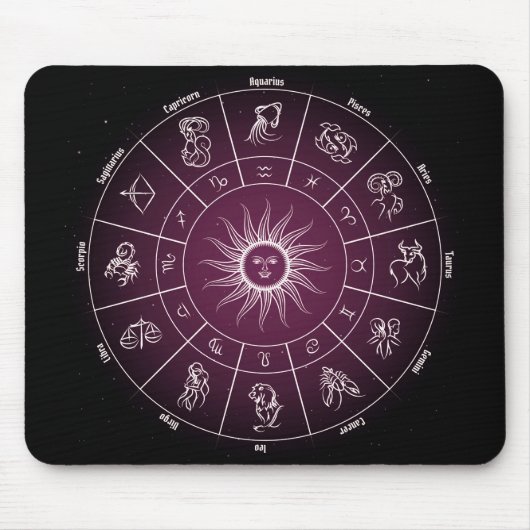 Astronomischer Kreis Mousepad (Vorne)