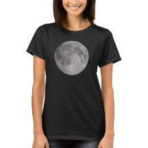 Astronomischer Vollmond-T - Shirt