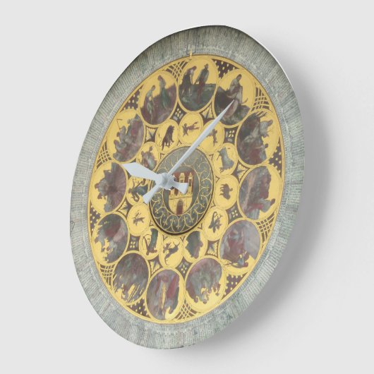 Astronomisches antikes Tierzeichen Große Wanduhr (Winkel)