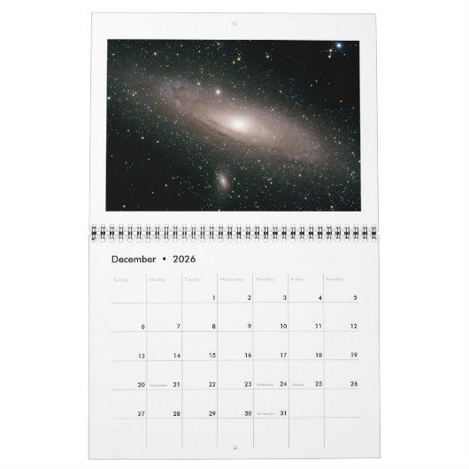 Astronomo Calendar 2026 Kalender (Dez 2026)