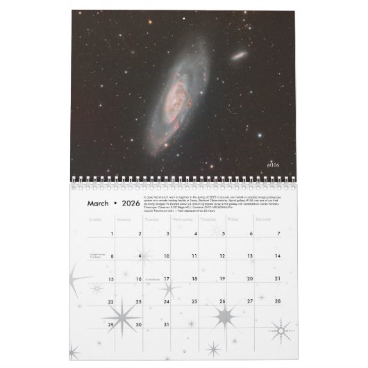 AstronoMolly's 2026 Calendar Kalender (Mär 2026)