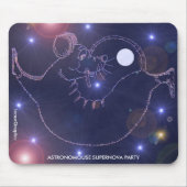 Astronomouse Supernova-Party Mousepad (Vorne)