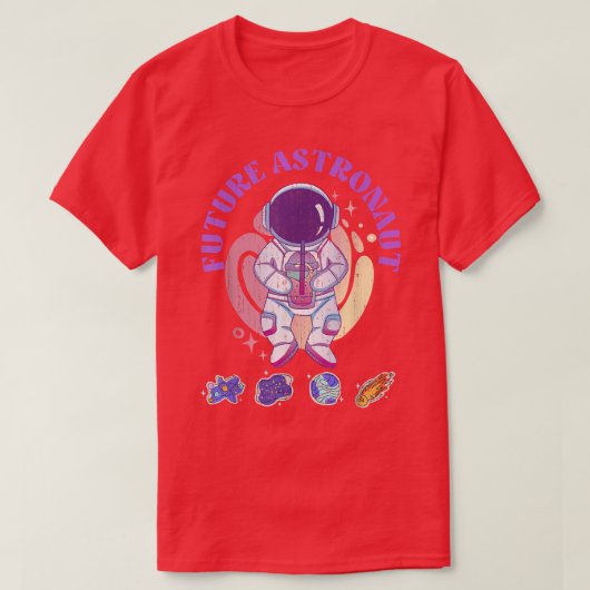 Astronomy Outer Science Space Travel Future Astron T-Shirt (Design vorne)