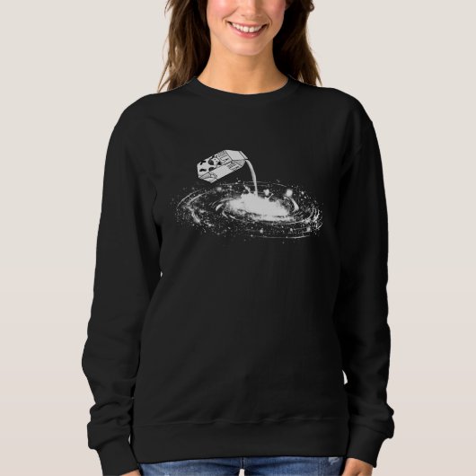 Astronomy Science   MILKY WAY Galaxy Sweatshirt (Vorderseite)