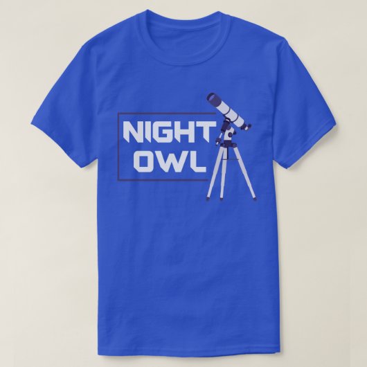 Astronomy Telescope Astronomer T-Shirt (Design vorne)