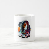 Astronout Dog Mascot 3 Kaffeetasse (Mittel)