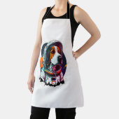 Astronout Dog Mascot 3 Schürze (InSitu)