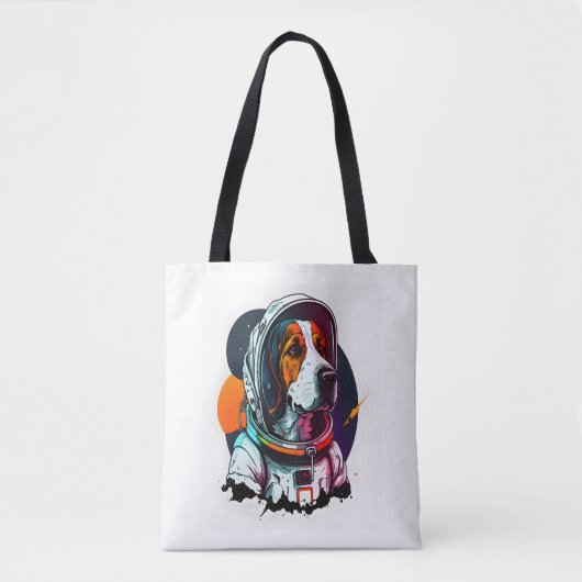 Astronout Dog Mascot 3 Tasche (Vorderseite)