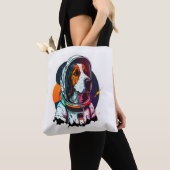 Astronout Dog Mascot 3 Tasche (Von Nahem)