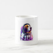 Astronout Dog Mascot Kaffeetasse (Mittel)