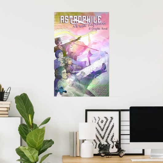 Astrophile Cover Art B Poster (Heimbüro)
