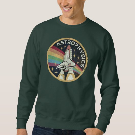 Astrophysics Vintage Emblem V02 Sweatshirt (Vorderseite)