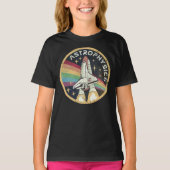 Astrophysics Vintage Emblem V02 T-Shirt (Vorderseite)