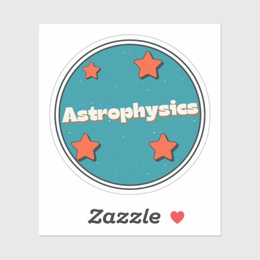 Astrophysik Aufkleber (Blatt)