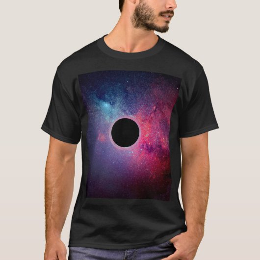 Astrophysik mit schwarzem Loch Lover Astronomie un T-Shirt (Vorderseite)