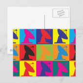 Astrophysik Pop Art Postkarte (Vorne/Hinten)