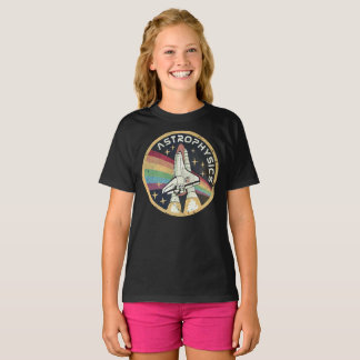 Astrophysik Vintage-Emblem V02 T-Shirt
