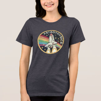 Astrophysik Vintage-Emblem V02 Tri-Blend Shirt