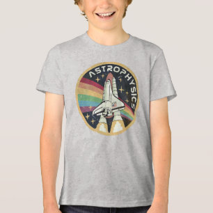 Astrophysik Vintage-Emblem V02 Tri-Blend Shirt
