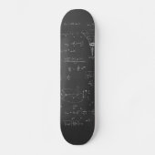 Astrophysikdiagramme und -formeln skateboard (Vorderseite)