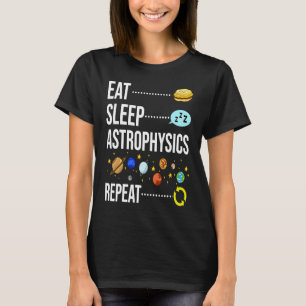 Astrophysiker Astrophysik-Astronomie Teleskop T-Shirt