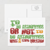 Astrophyten Postkarte (Vorne/Hinten)
