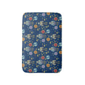 Astrounaut Space Man farbenfroh Badematte (Vorderseite Vertikal)