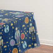 Astrounaut Space Man farbenfroh Tischdecke (Beispiel)