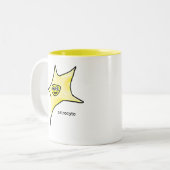 Astrozyt Zweifarbige Tasse (Vorderseite Links)