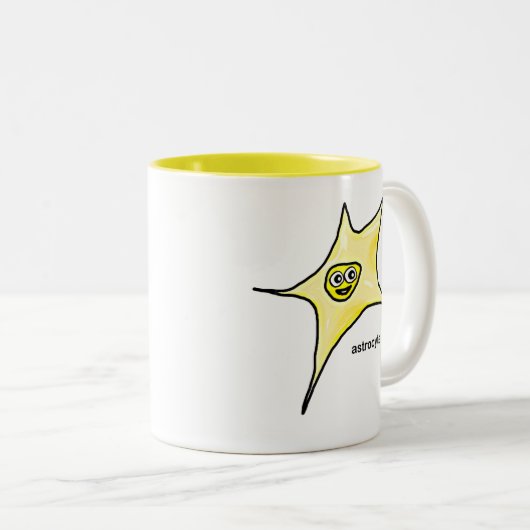 Astrozyt Zweifarbige Tasse (VorderseiteRechts)