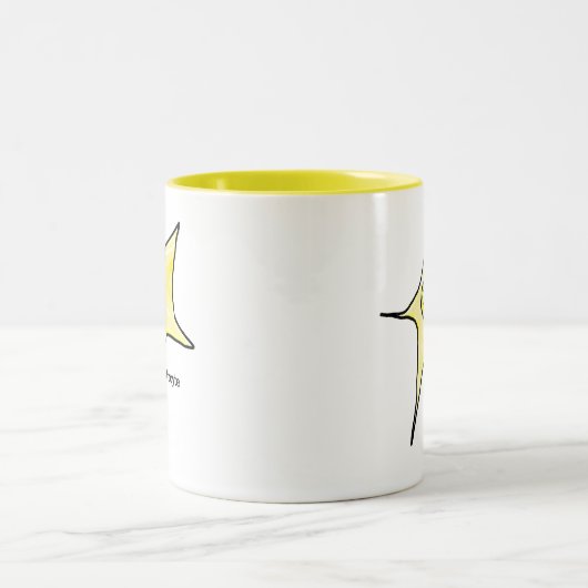 Astrozyt Zweifarbige Tasse (Mittel)