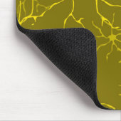 Astrozyten Muster Glial Brain Cells Mousepad (Ecke)