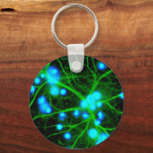 Astrozyten sind sternförmige Glialzellen im Gehirn Schlüsselanhänger (Vorderseite)