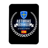 Asturien Magnet (Vertikal)