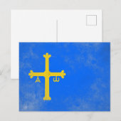 Asturien Postkarte (Vorne/Hinten)