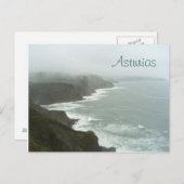 Asturien Postkarte (Vorne/Hinten)
