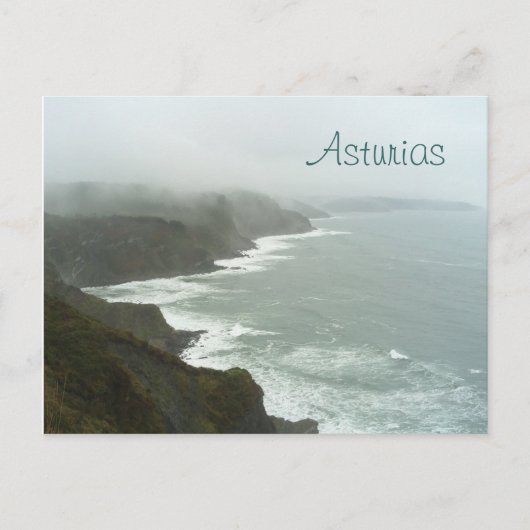 Asturien Postkarte (Vorderseite)