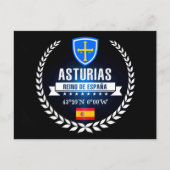 Asturien Postkarte (Vorderseite)